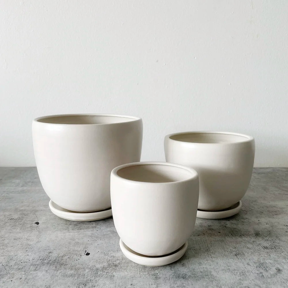 Classic Planter w/ Saucer | Medium