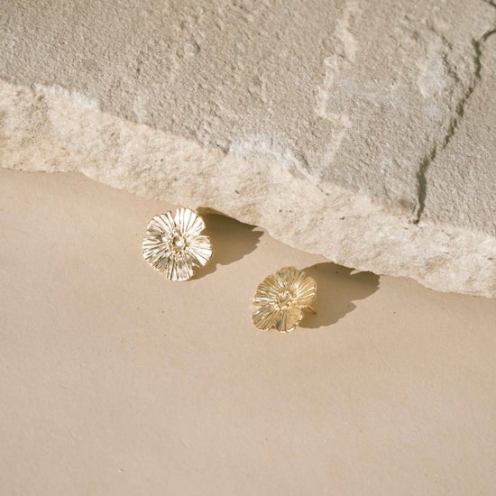 Matilija Earrings | Gold Vermeil
