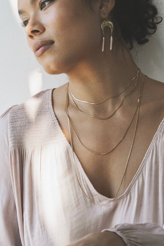 Mila Necklace | Gold Filled | 16"