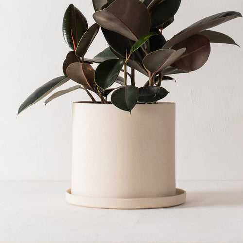 10" Minimal Saucer | Glazed Stoneware
