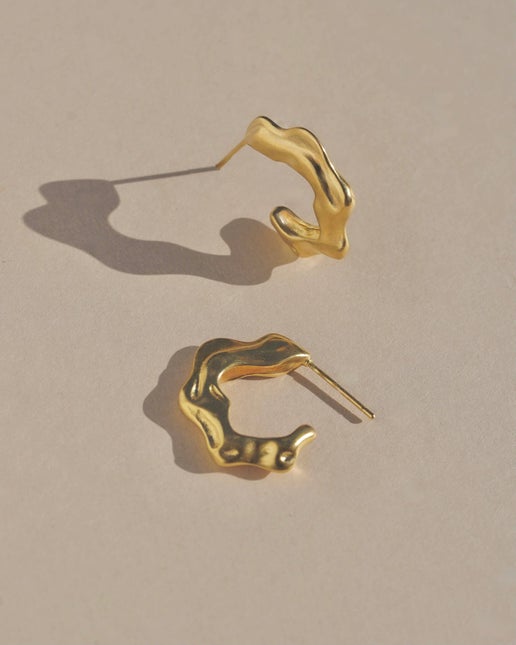 Olas Earrings | Gold Vermeil