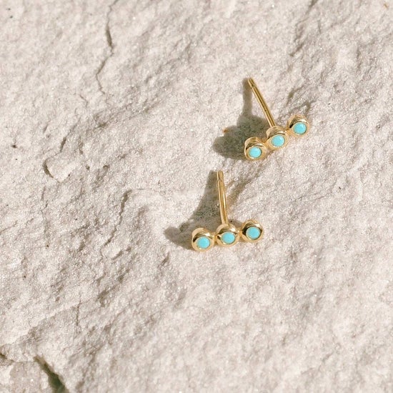 Tagus Earrings | Gold