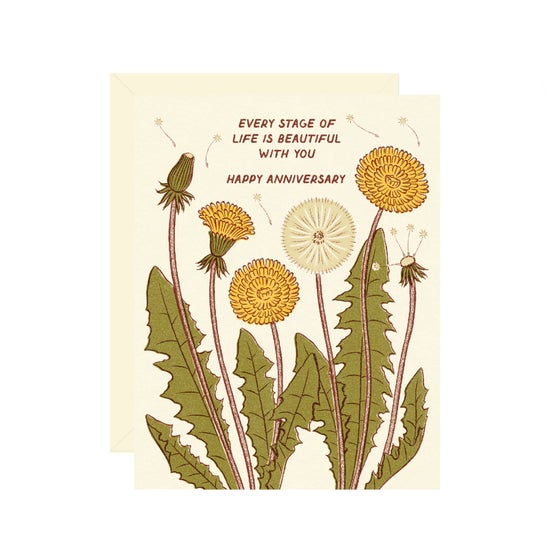 Dandelions | Anniversary Card