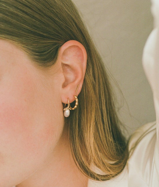 Petal Earrings | Gold