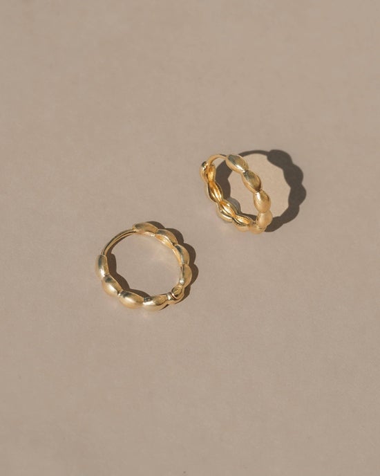Petal Earrings | Gold