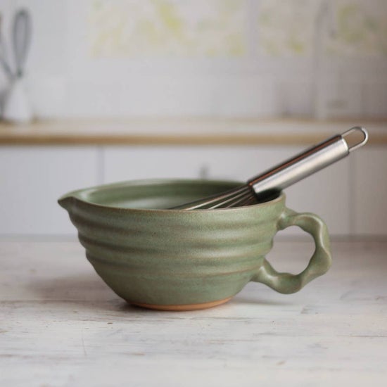 Mixing Bowl with Spout | Sage