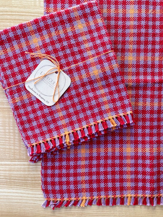 Picnic Napkins | Fuchsia, Lilac, & Orange