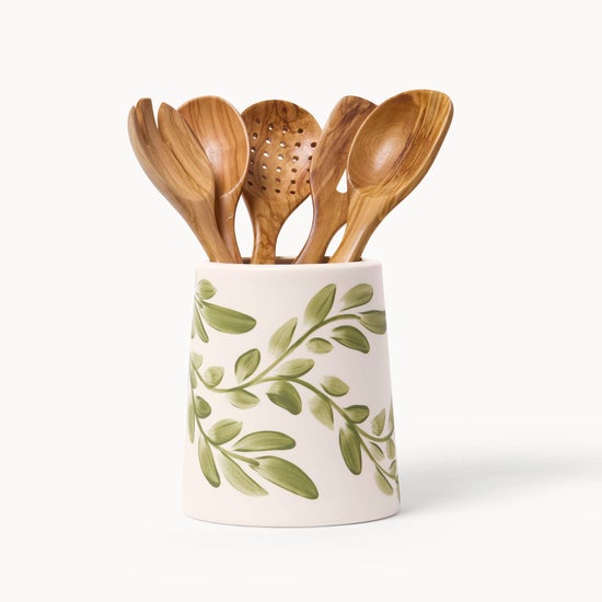 Utensil Crock | Meadow Willow