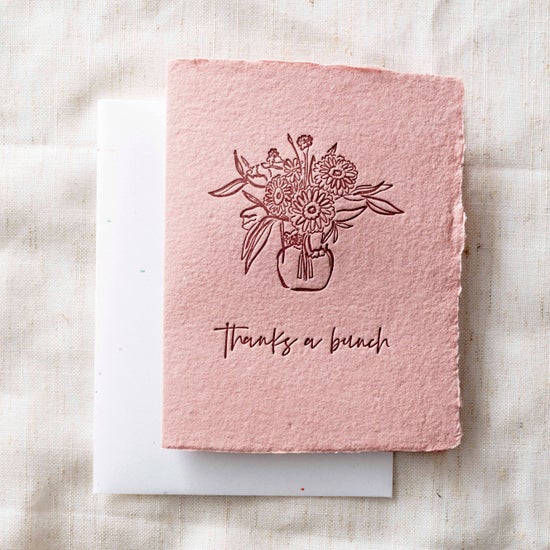 Thanks a Bunch Floral | Thank You Card