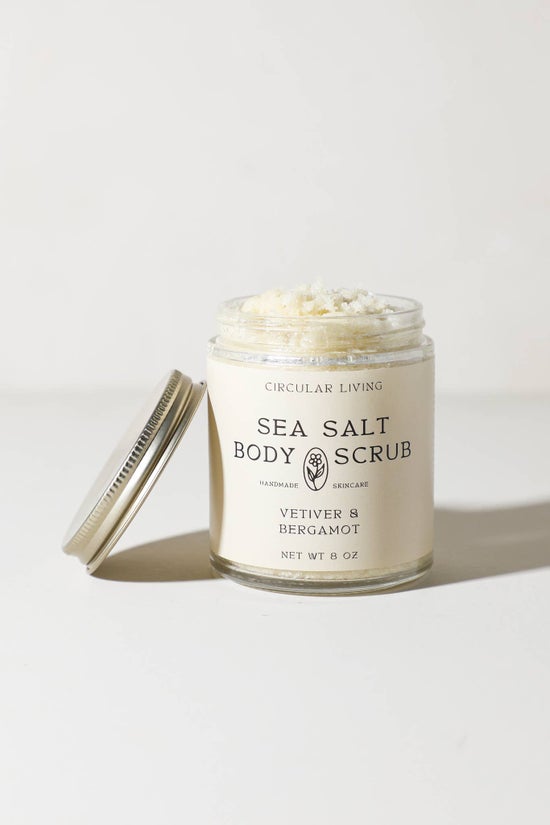 Sea Salt Body Scrub | Vetiver & Bergamot