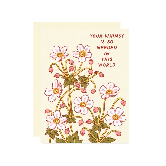 Whimsy | Encouragement Card
