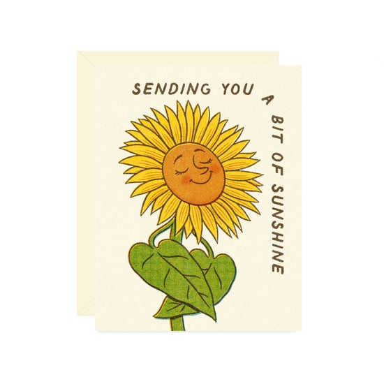 Sunflower | Encouragement Card