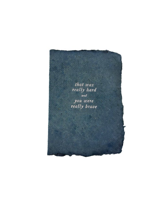 That Was Really Hard | Sympathy Card