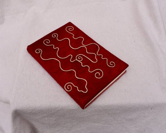 Spiral Hand Hammered Bronze Bookmark