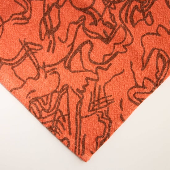 Tea Towel | Stream | Clay & Orange Bang