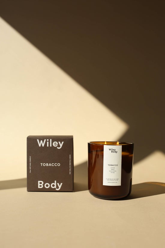The Wiley Body Candle | Tobacco