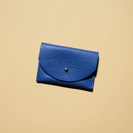 Leather Cardholder | Lapis