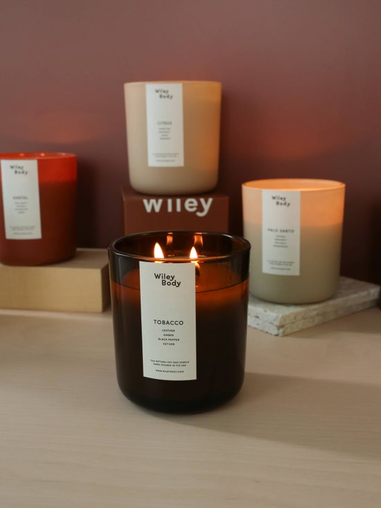 The Wiley Body Candle | Tobacco