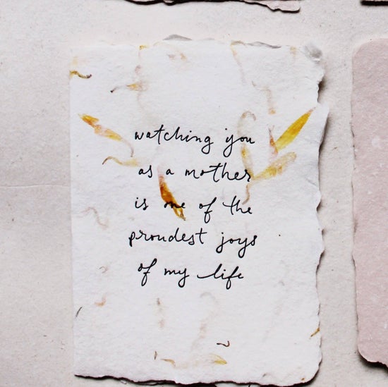 Watching You as a Mother | Mother's Day Card