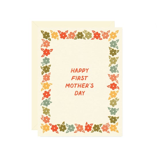 First Mother’s Day Card