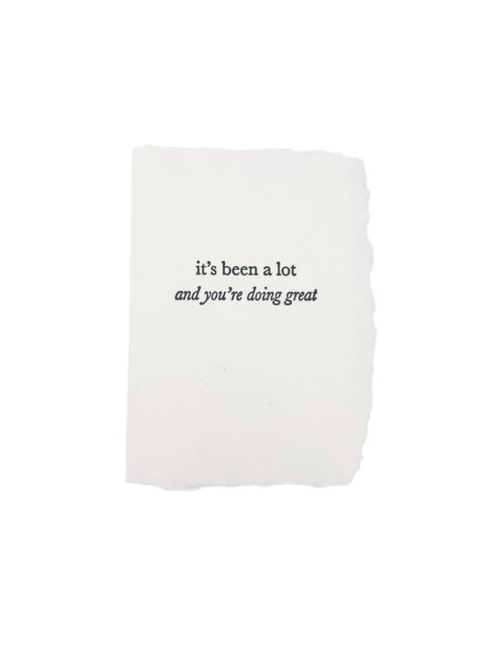 It’s Been a Lot | Encouragement Card