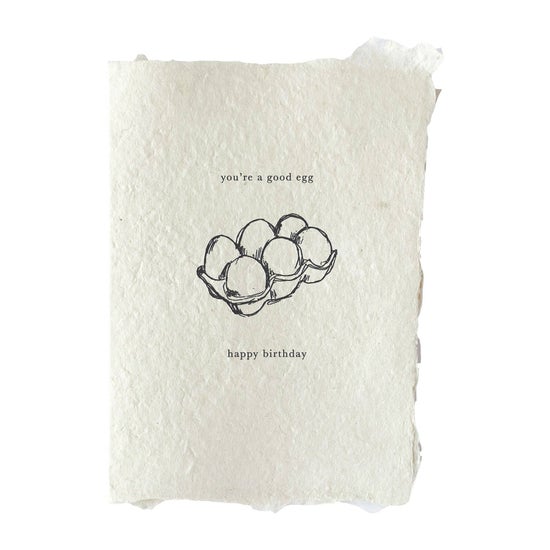 You're A Good Egg | Birthday Card