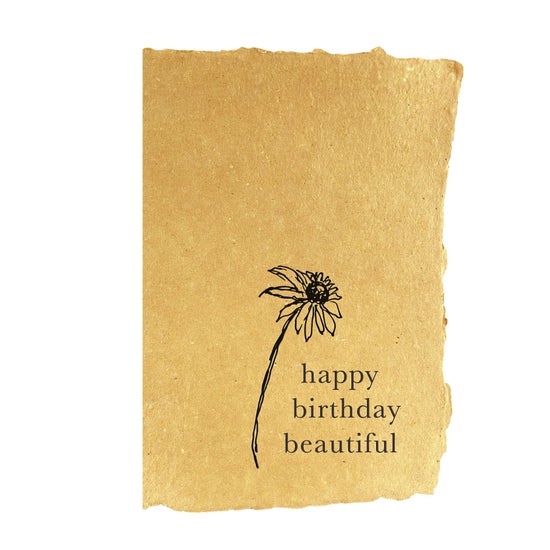 Happy Birthday Beautiful | Birthday Card