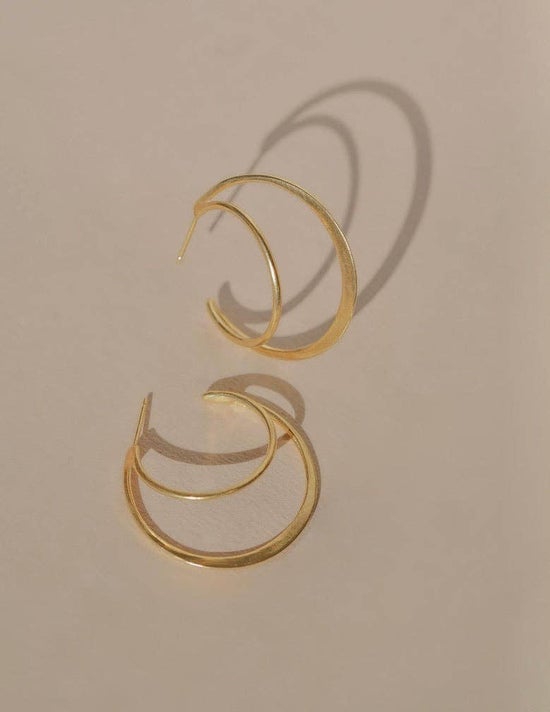 Passage Earrings | Gold Vermeil