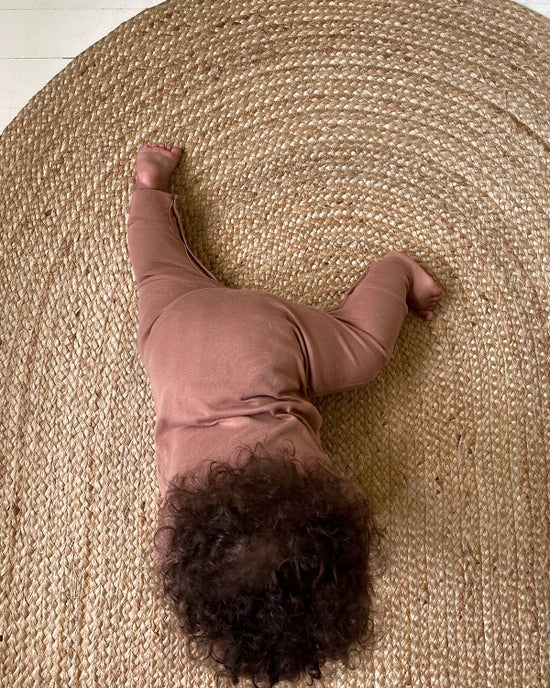 People For Peace Romper | Clay | 3-6 months