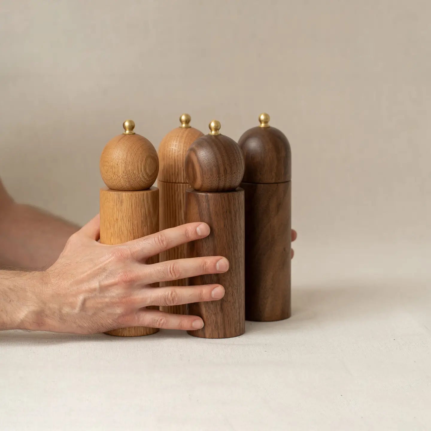 Oak Pepper Mill