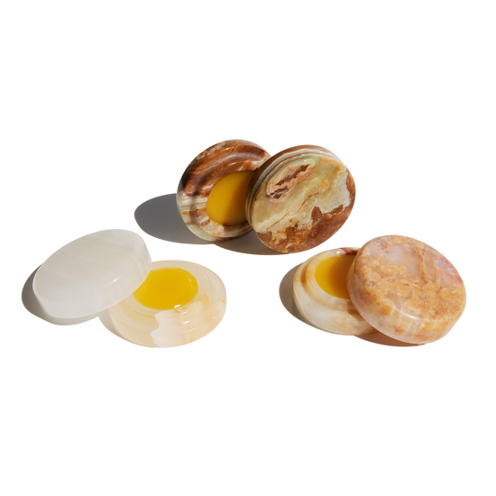 Perfume Balm in Onyx Jar | Vetiver Amyris