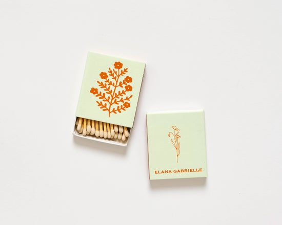 Floral Matchbox | Sage