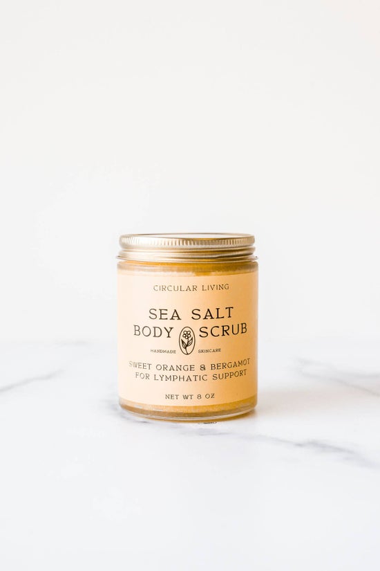 Sea Salt Body Scrub | Sweet Orange & Bergamot