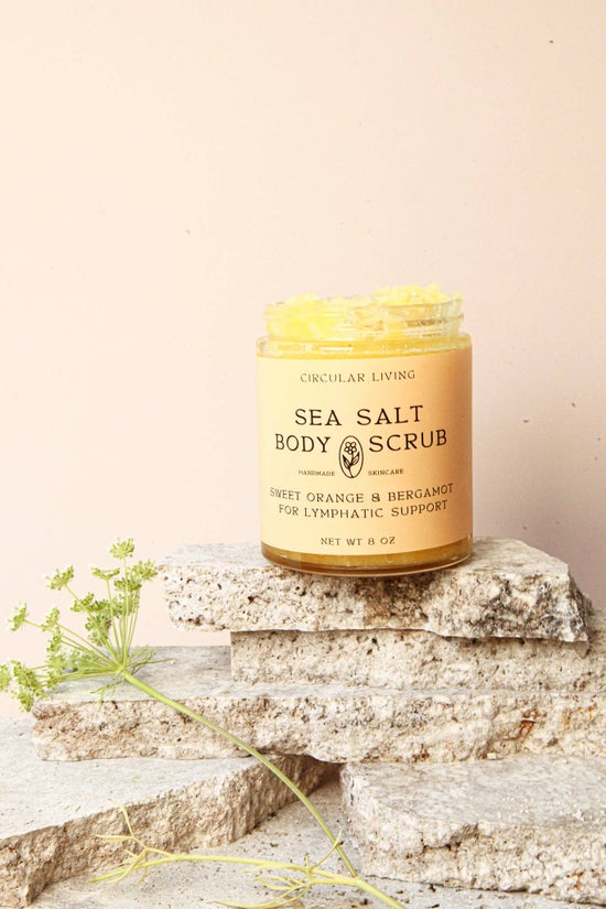 Sea Salt Body Scrub | Sweet Orange & Bergamot
