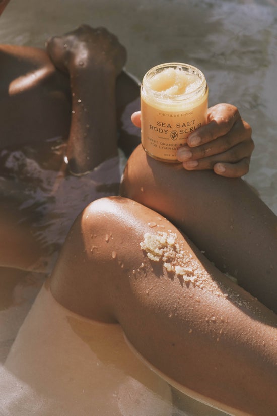 Sea Salt Body Scrub | Sweet Orange & Bergamot