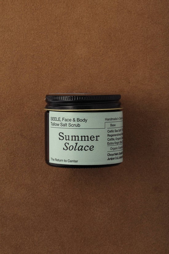 Seele Celtic Sea Salt & Tallow Scrub | 60mL