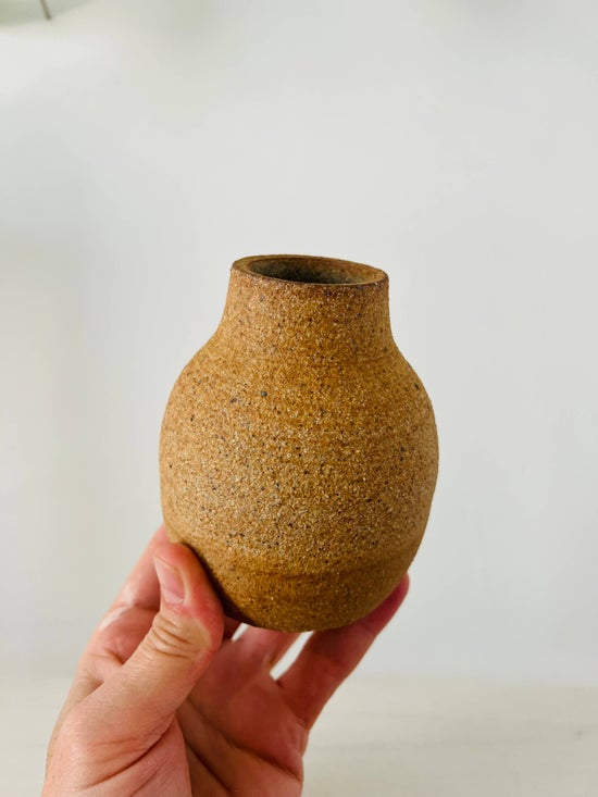 Small Stoneware Bud Vase