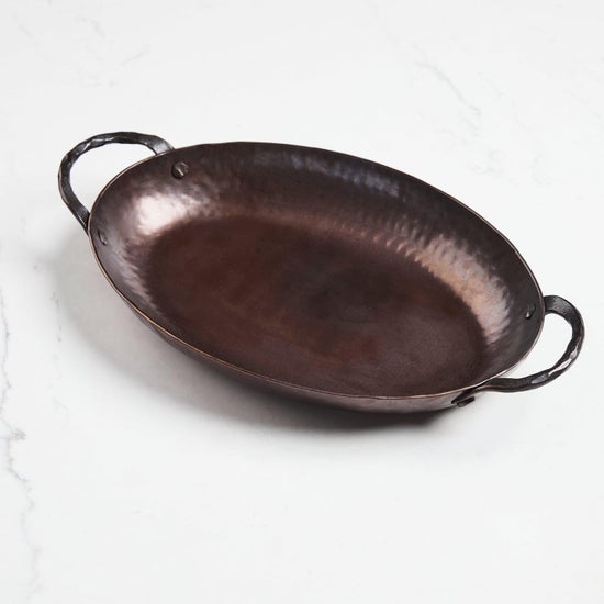 Smithey Carbon Steel Oval Roaster