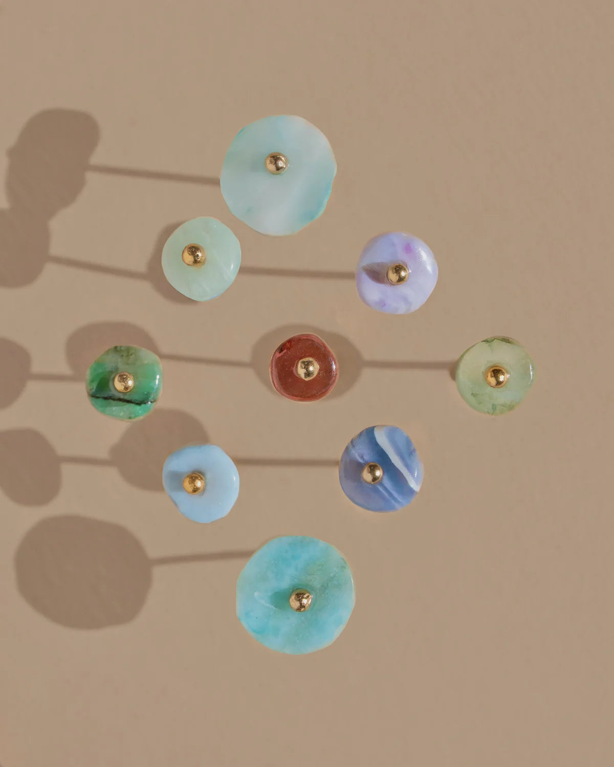 Soluna Earrings | Emerald