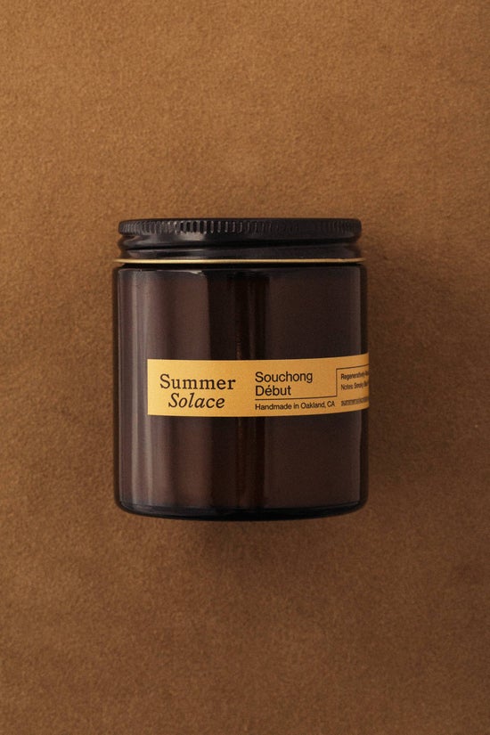 Souchong Debut | Regenerative Tallow Candle | 4 oz