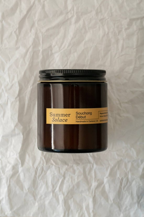 Souchong Debut | Regenerative Tallow Candle | 4 oz