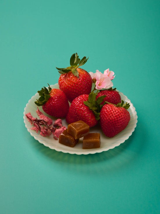 Strawberry Sakura Caramels | 6 oz Gift Box