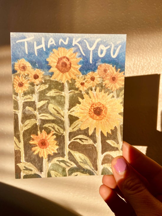 Sunflower | Thank You Card