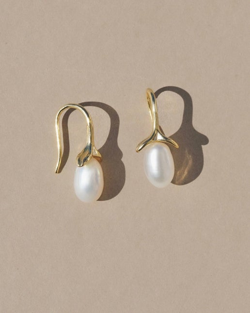 Tepal Earrings | Gold Vermeil