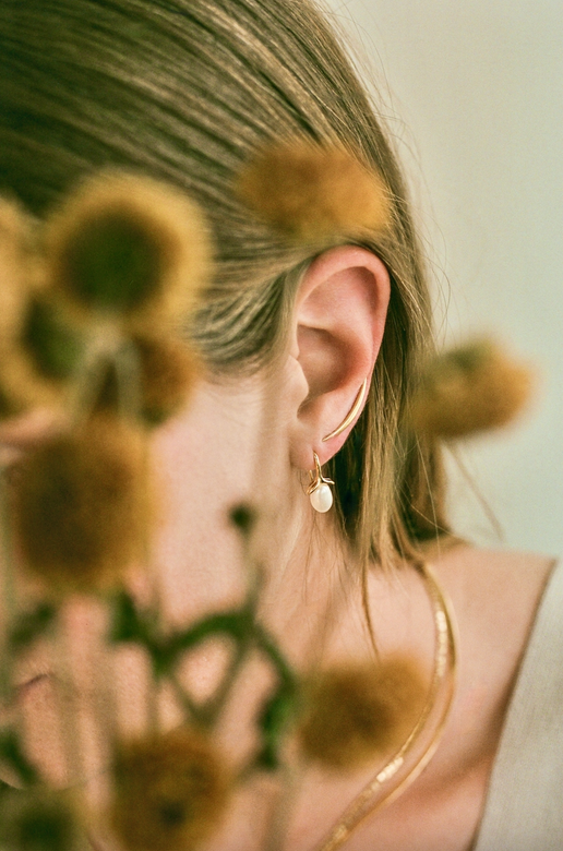 Tepal Earrings | Gold Vermeil