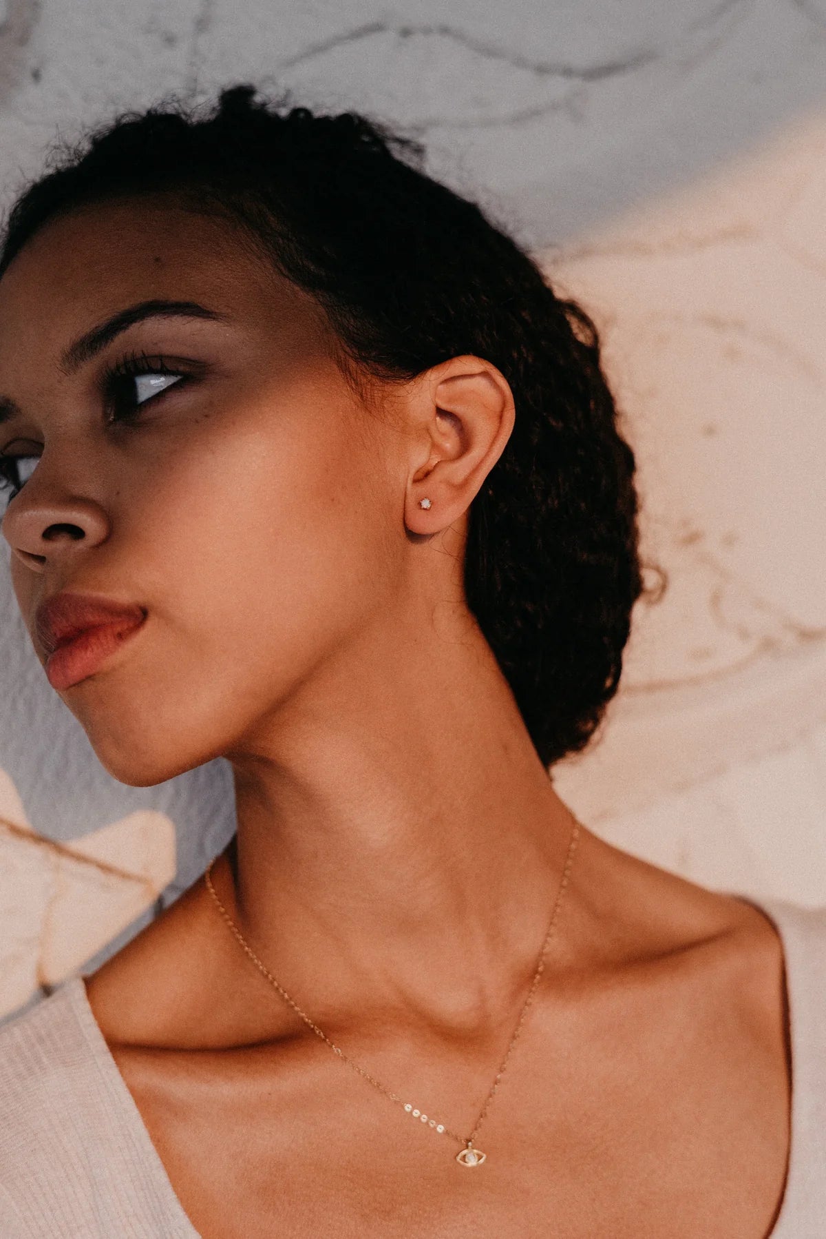 Thames Earring | Gold