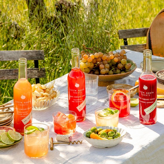 Strawberry Pink Peppercorn Shrub