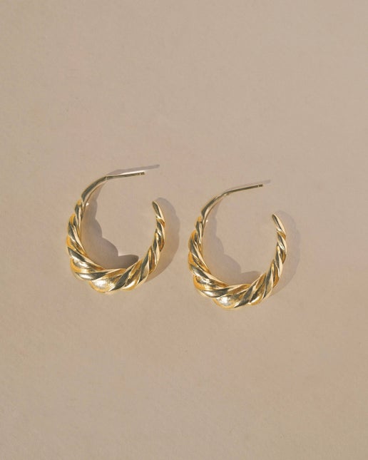 Verso Earrings | Gold Vermeil