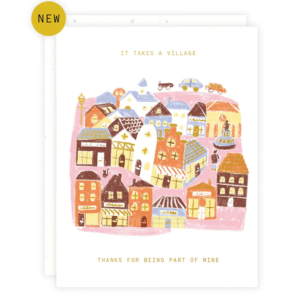 It Takes A Village | Thank You Card