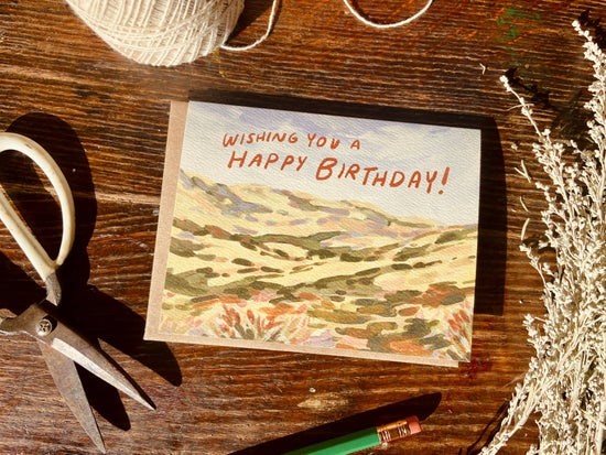 Wishing You A Happy Birthday | Birthday Card